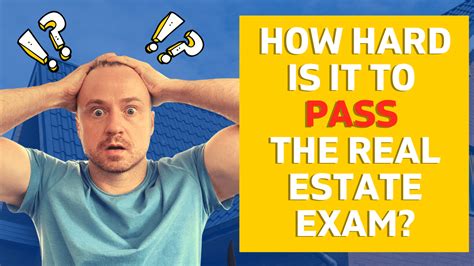 how hard is it to pass the real estate test|help passing real estate exam.